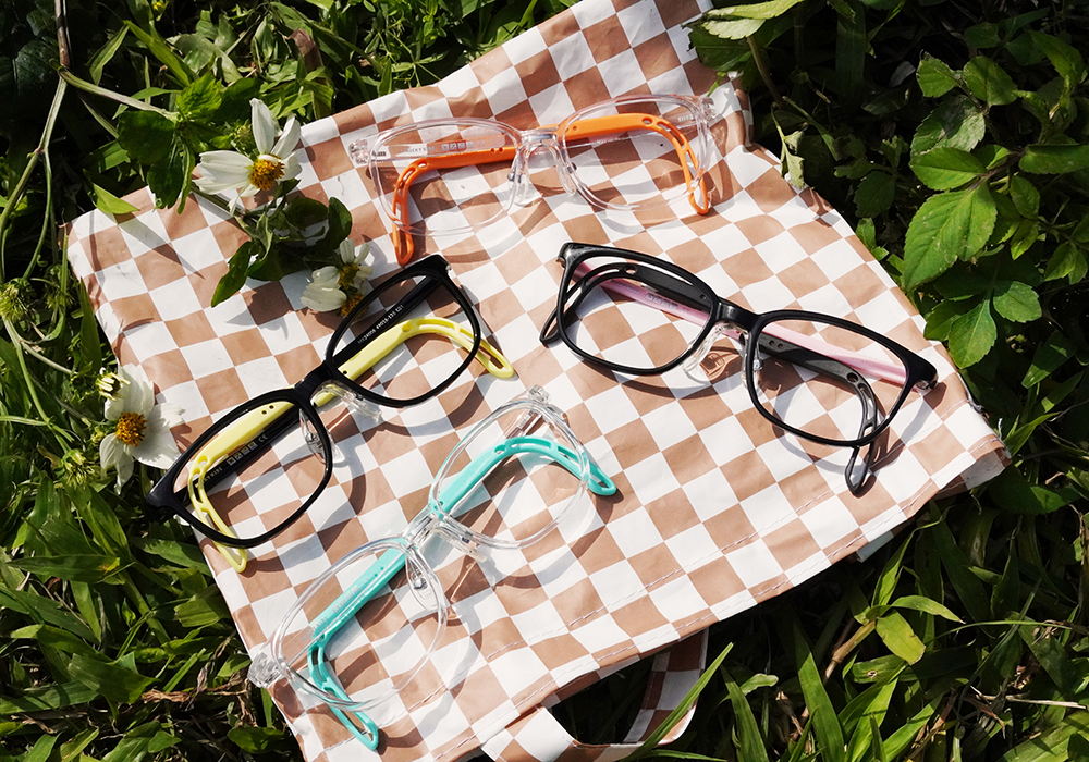 MICKY KIDS｜童日常 方框眼鏡｜清透X澄