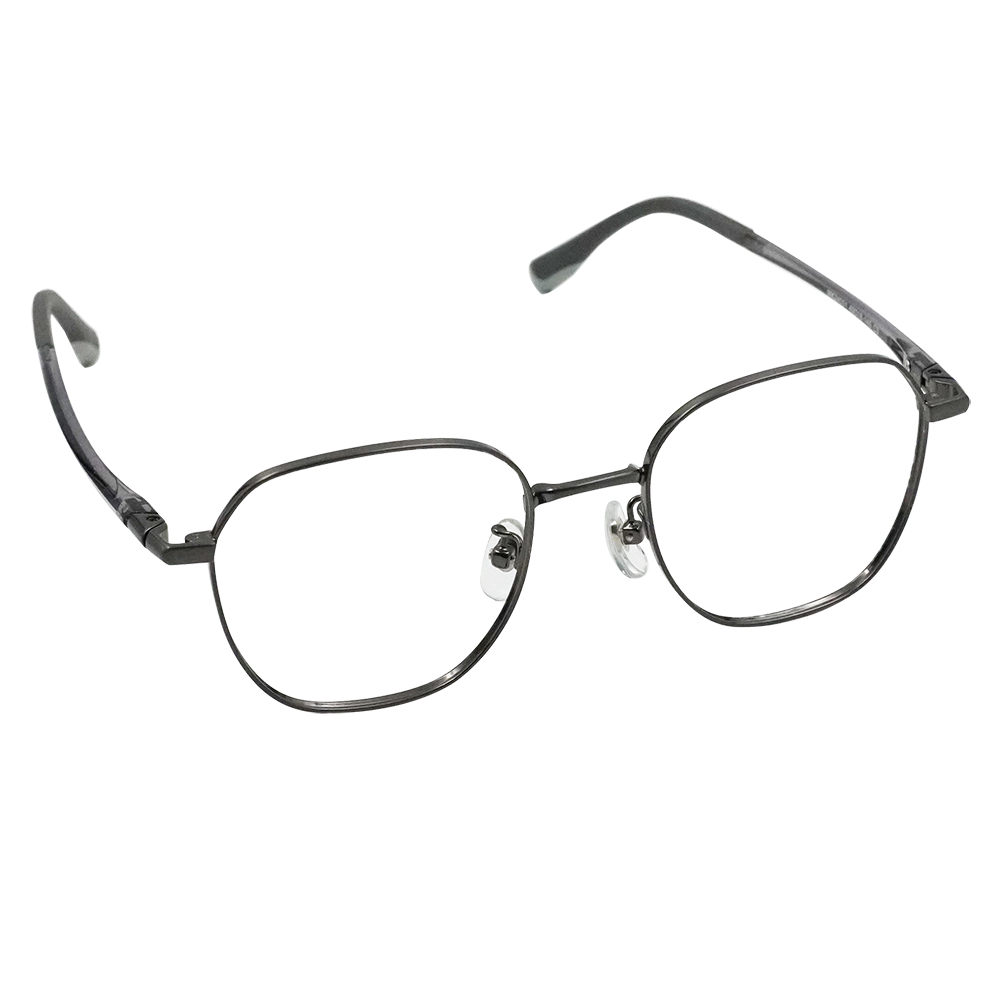 MICKY KIDS｜小微光 多邊框眼鏡｜微光槍色