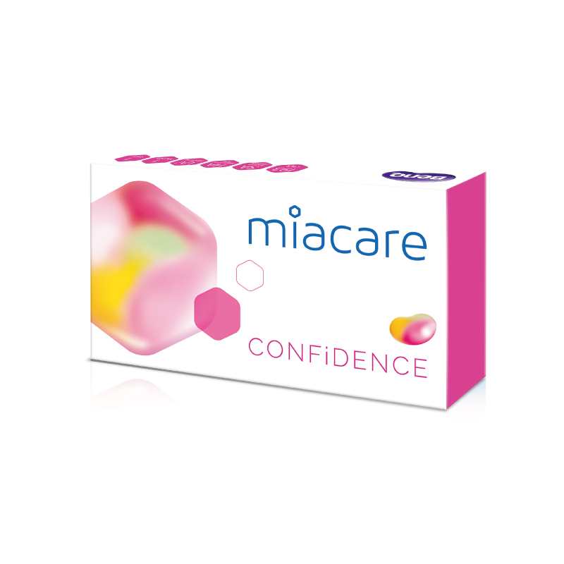 美若康綻美彩色月拋型矽水膠隱形眼鏡(泡泡糖棕/1片裝)