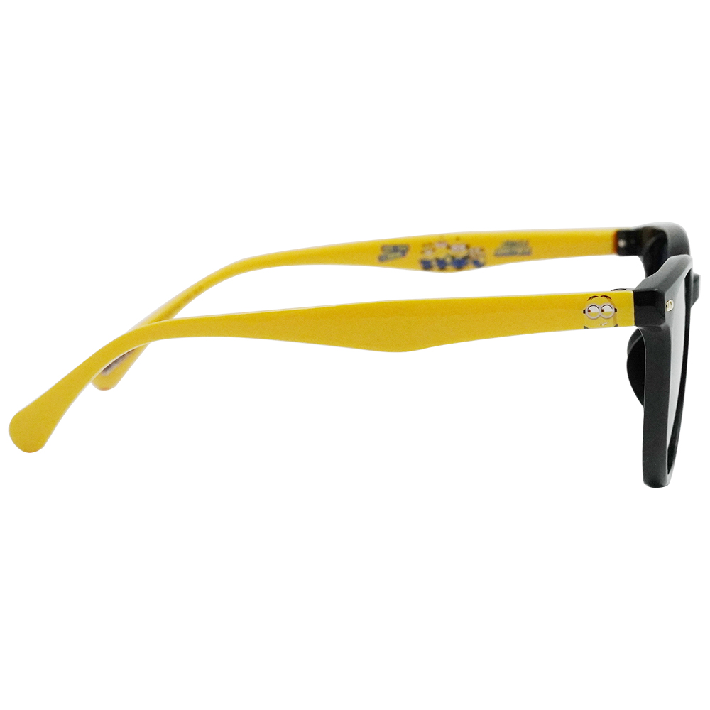 小小兵 | 兒童款•友誼萬歲方框太陽眼鏡 | 經典黑搭黃