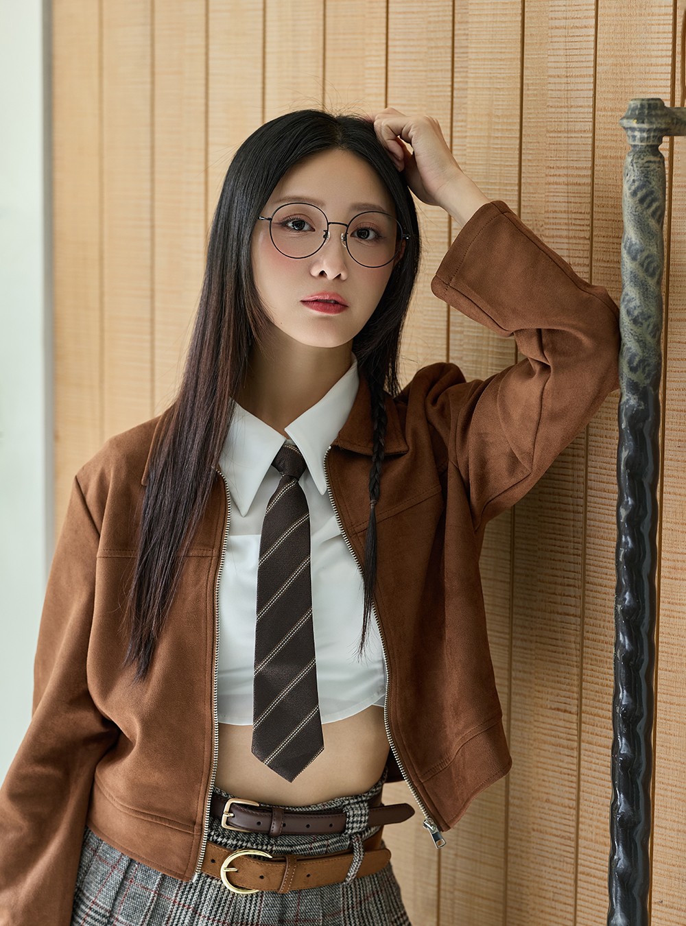 小小兵系列-光學框  |  Gelato小兵 圓框眼鏡  |  黑燦金