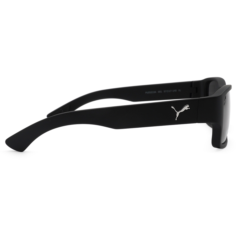 PUMA | 冷調甜酷長方框太陽眼鏡 | 極霧灰