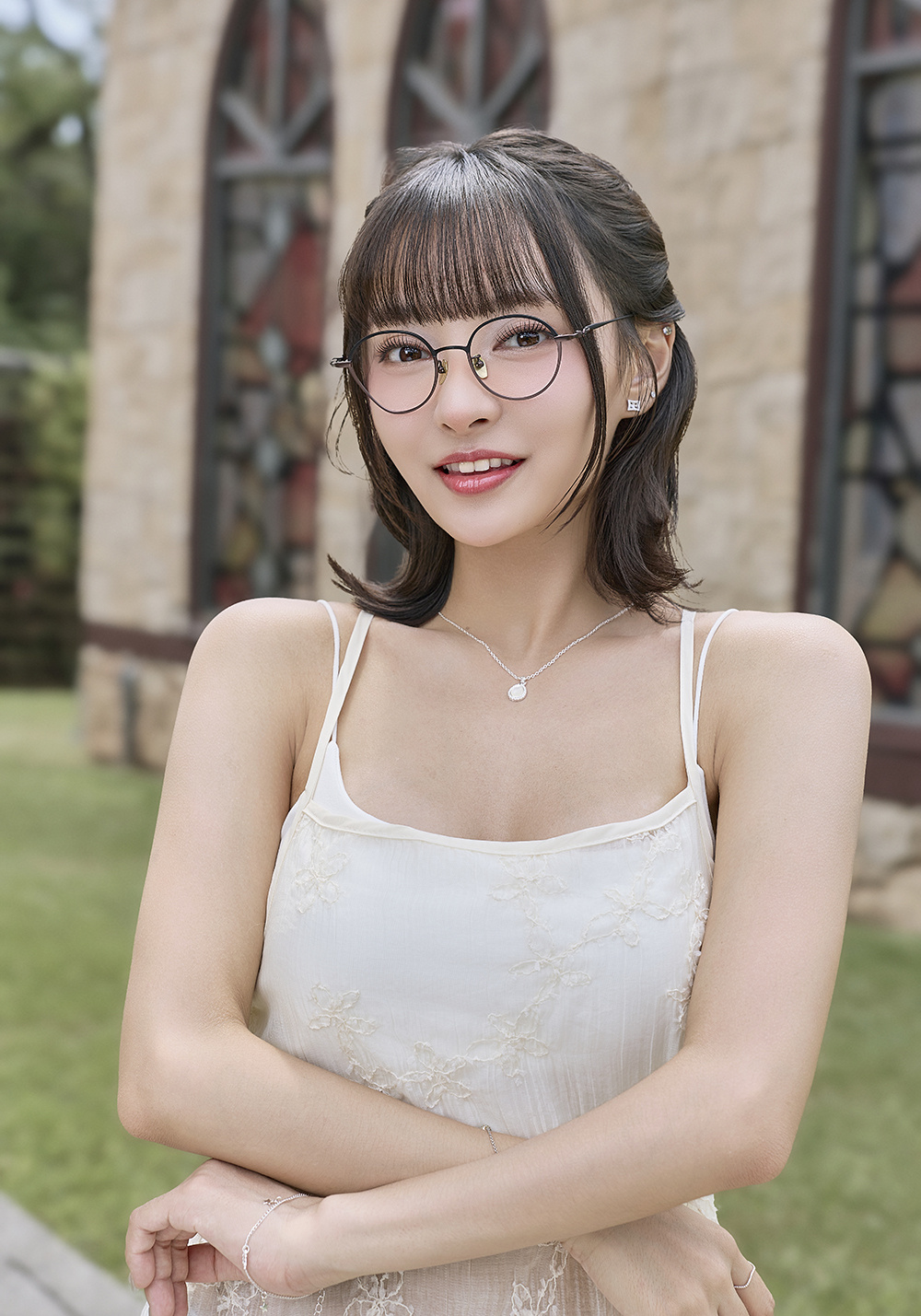 FORECO | 流行漸層圓框眼鏡 | 霧黑咖